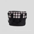 Plaid Oversized Cooler Bag